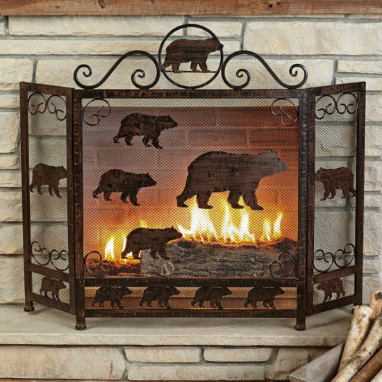 Gatlinburg Cabin Fireplace