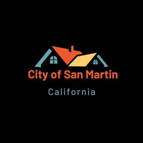 Drawing of a House with City of San Martin Tag