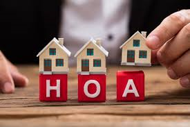 HOA Letters With Homes on Top
