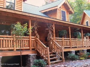 Pocono Log Home For Sale