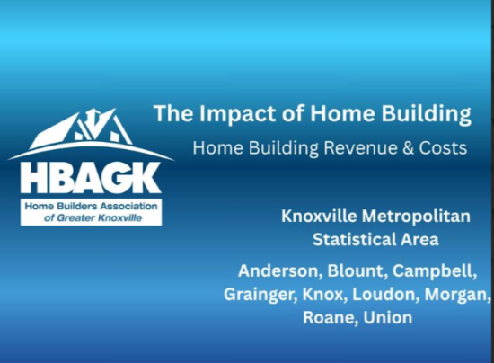 Knoxville Metro Home Building Revenue & Costs 2025