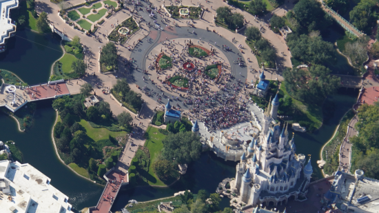 Disney Parks Areas