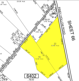 Lots 22 and 19 Piney Hollow and Dutch Mill Road